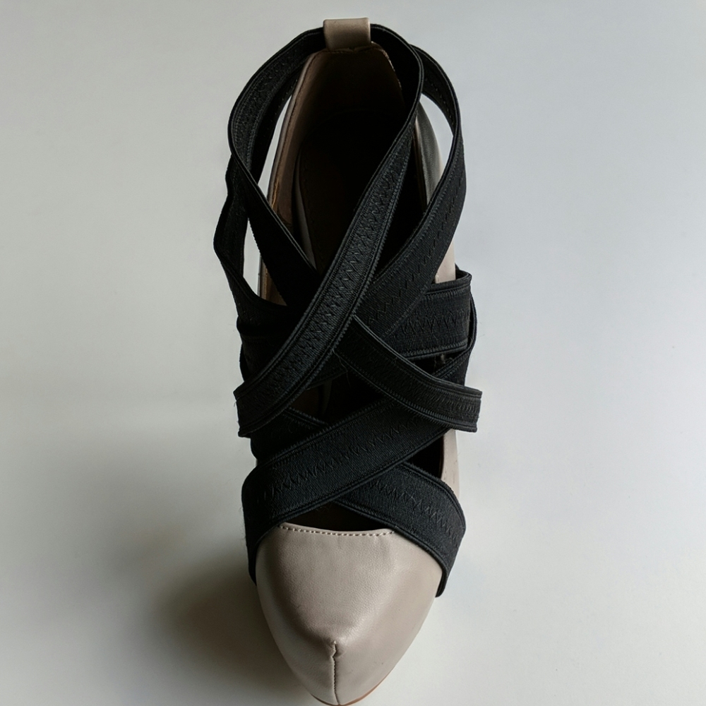 Colin Stuart Elastic Wrap Pumps - Picture 5 of 5